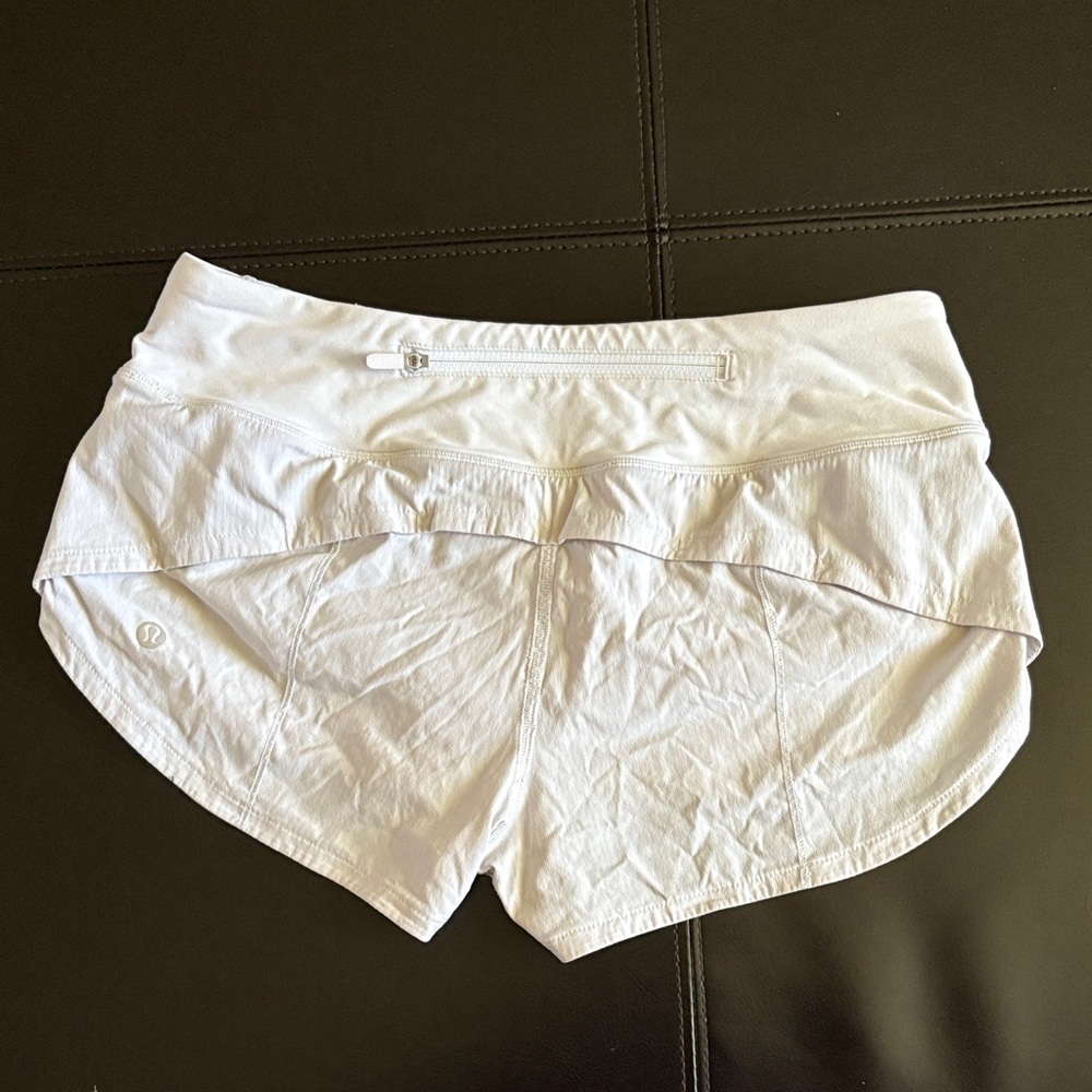 lululemon athletica White Athletic Shorts - Picture 2 of 2